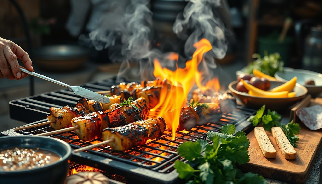 Home cook preparing ingredients in the kitchen
